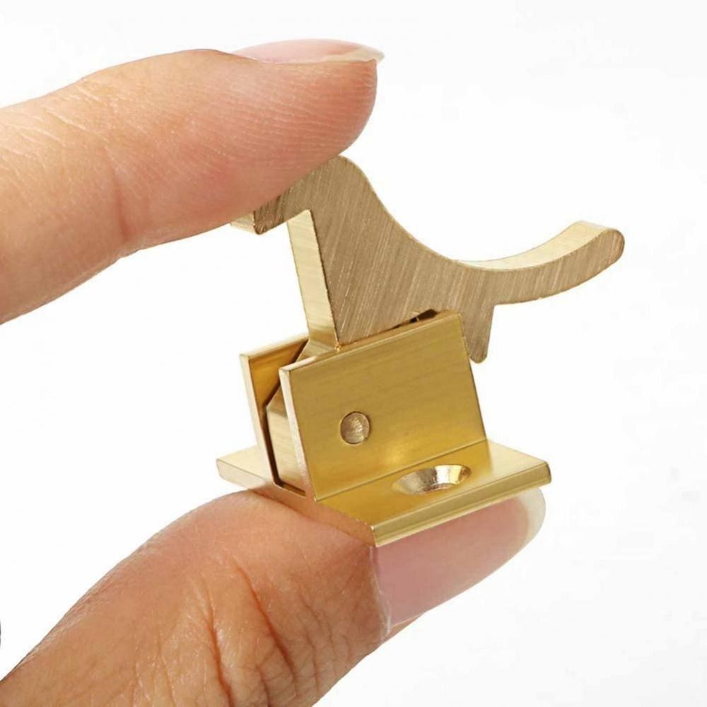 Home Improvement Noise - 1 Set Retro Messing Vogelgrendelslot Home