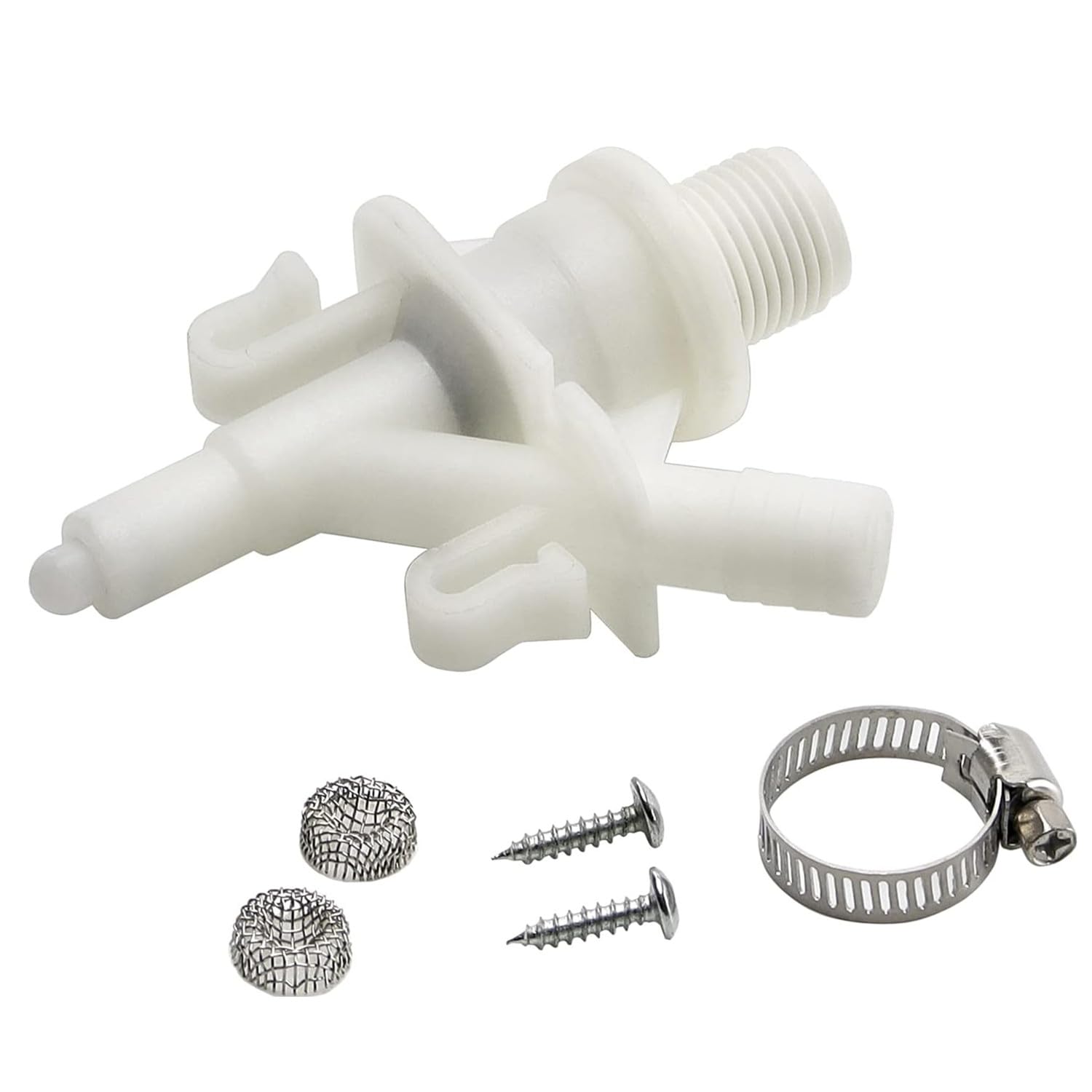 Toilet Flush Valve - Rv-toiletspoelklep Geen lek Corrosiebestendig ABS met