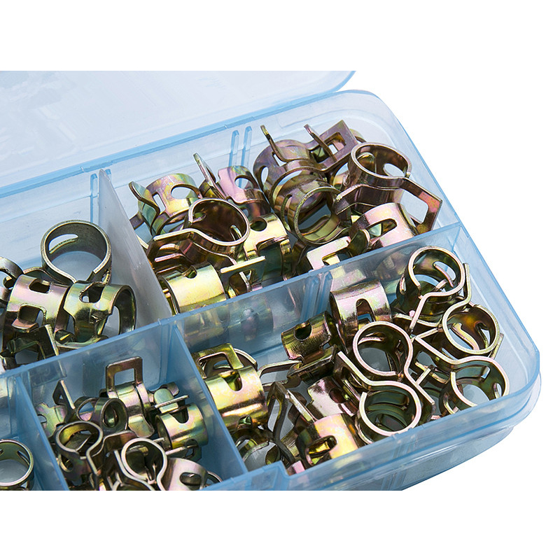 Hose Clamp Assorted - 75 Stks/set 6-10Mm Lente Stookolie Water