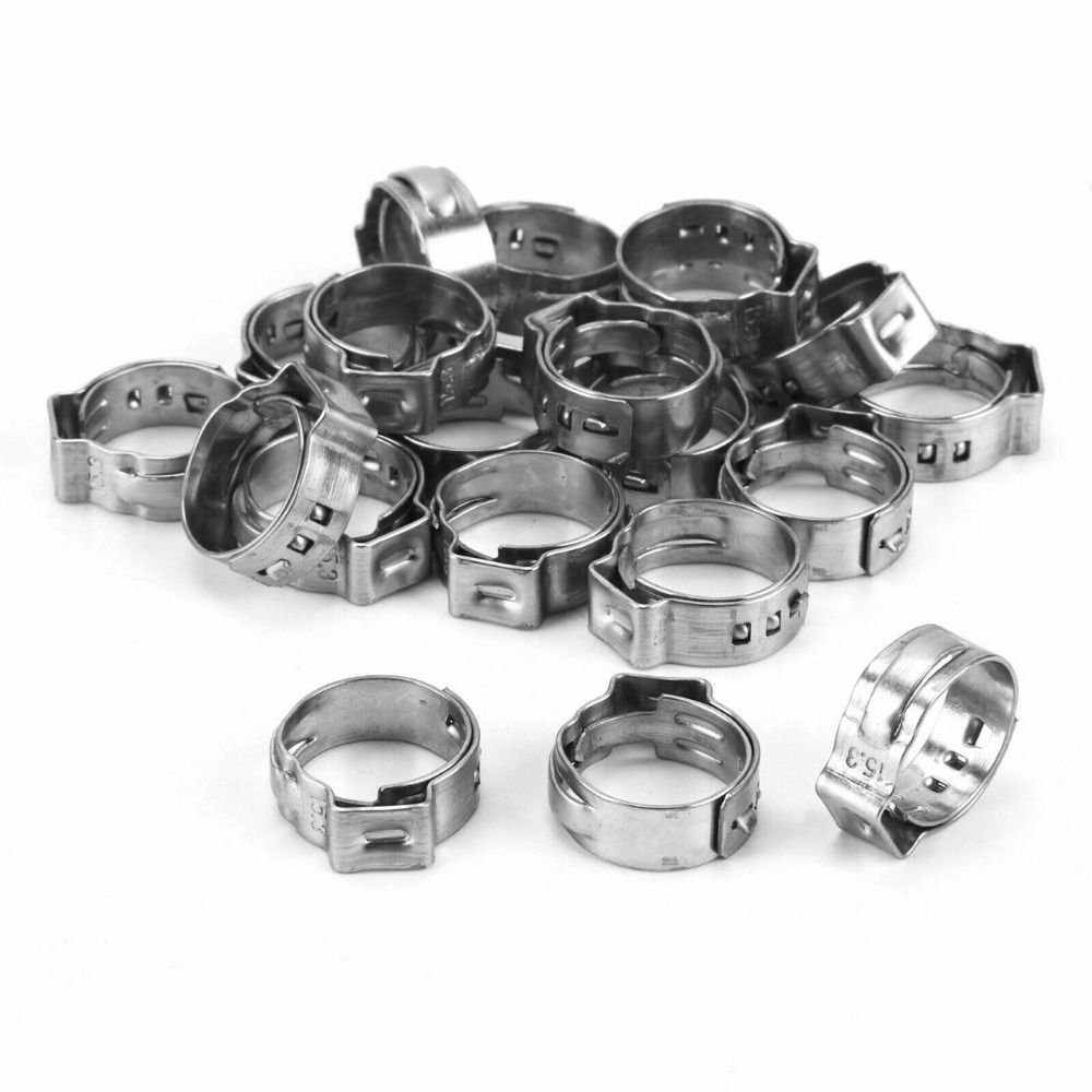 Hose Clamp Assorted - 10 Stuks 5.3-31 Mm Slangklem Enkel