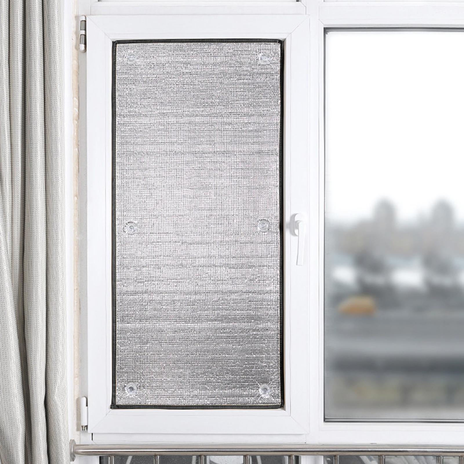 Window Insulation Film - UV-blokkerende raamfolie Herbruikbare kamerverduistering Privacybescherming Huisraamfolie