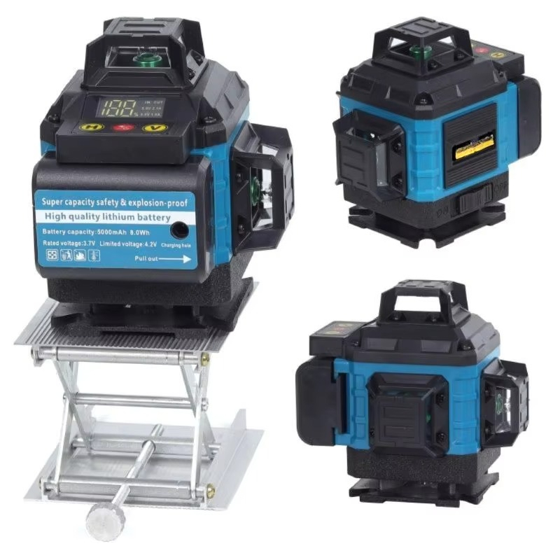 Level Laser Line - Digitale 16-lijns 4D groene groothandel laserniveau