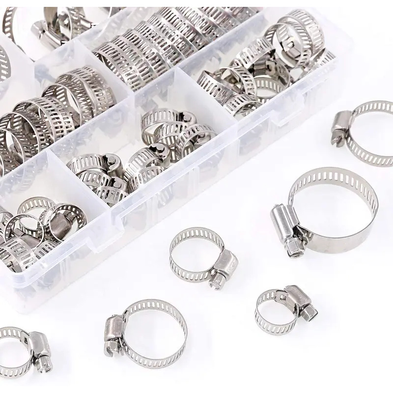 60 stuks brandstofinjectieslan - Hose Clamp Assorted recensie en prijs
