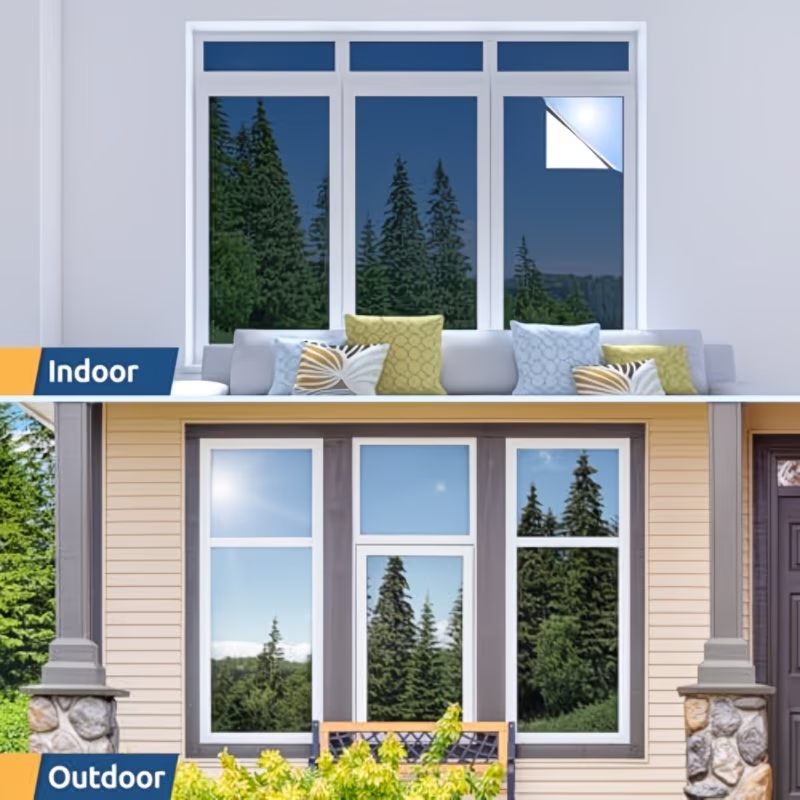 Reflecterende spiegelfolie Zon - Window Insulation Film recensie en prijs