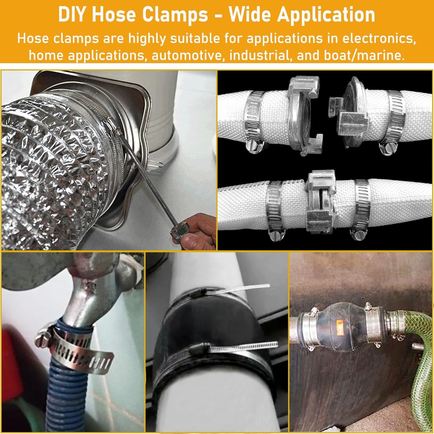 Slangklemmen van roestvrij sta - Hose Clamp Assorted recensie en prijs