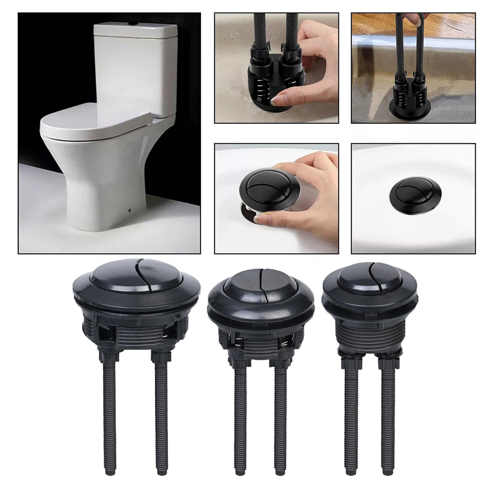 Zwarte toiletspoelknop 38 mm D - Toilet Flush Valve recensie en prijs