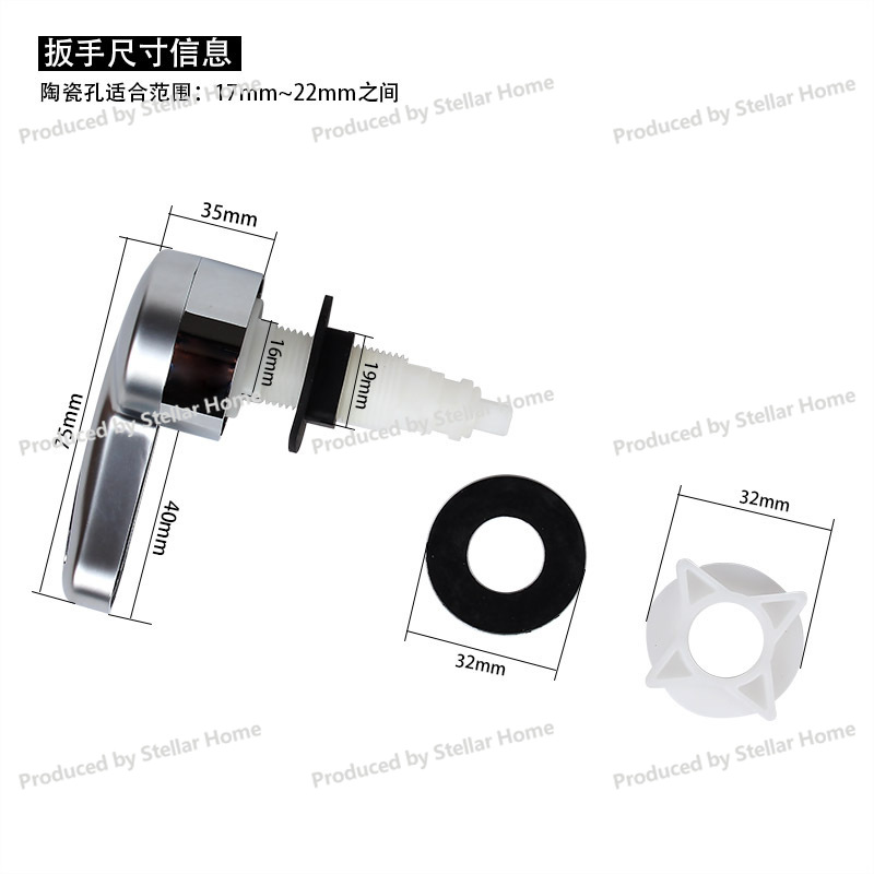 Voorslangtype Draadbediening Z - Toilet Flush Valve recensie en prijs