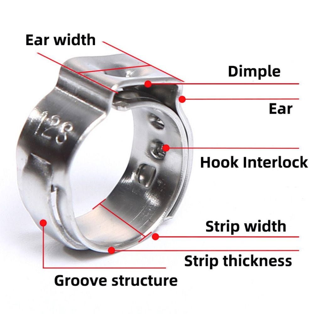 10 Stuks 5.3-31 Mm Slangklem E - Hose Clamp Assorted recensie en prijs