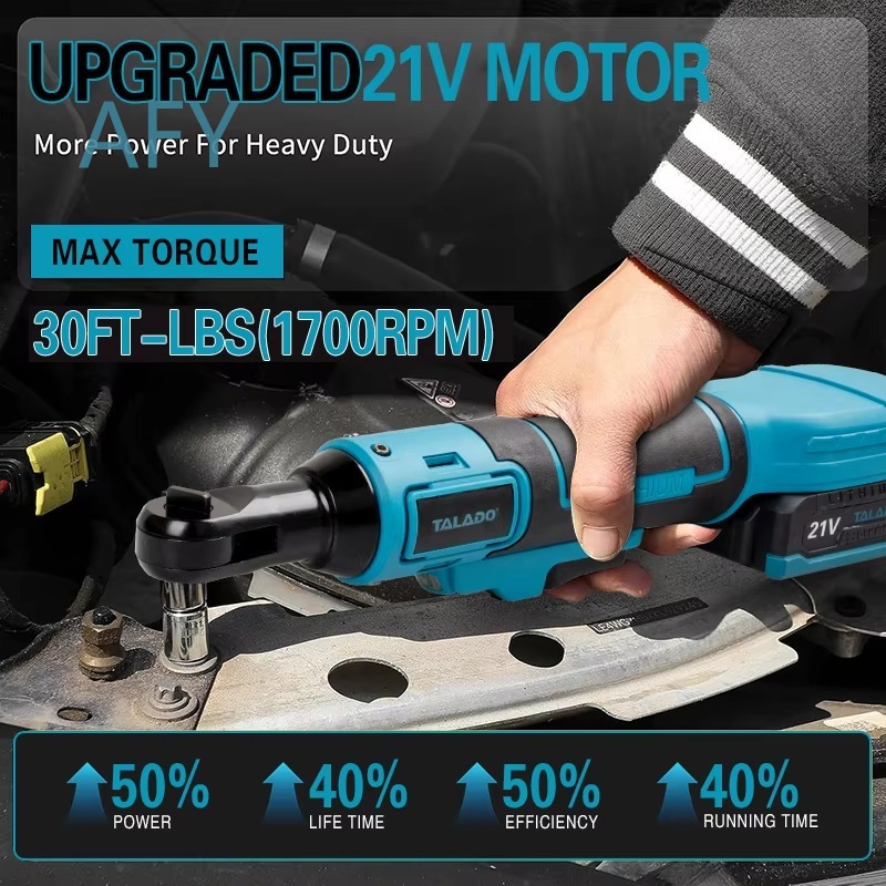 21V krachtige ratelmoersleutel - Home Improvement Noise recensie en prijs