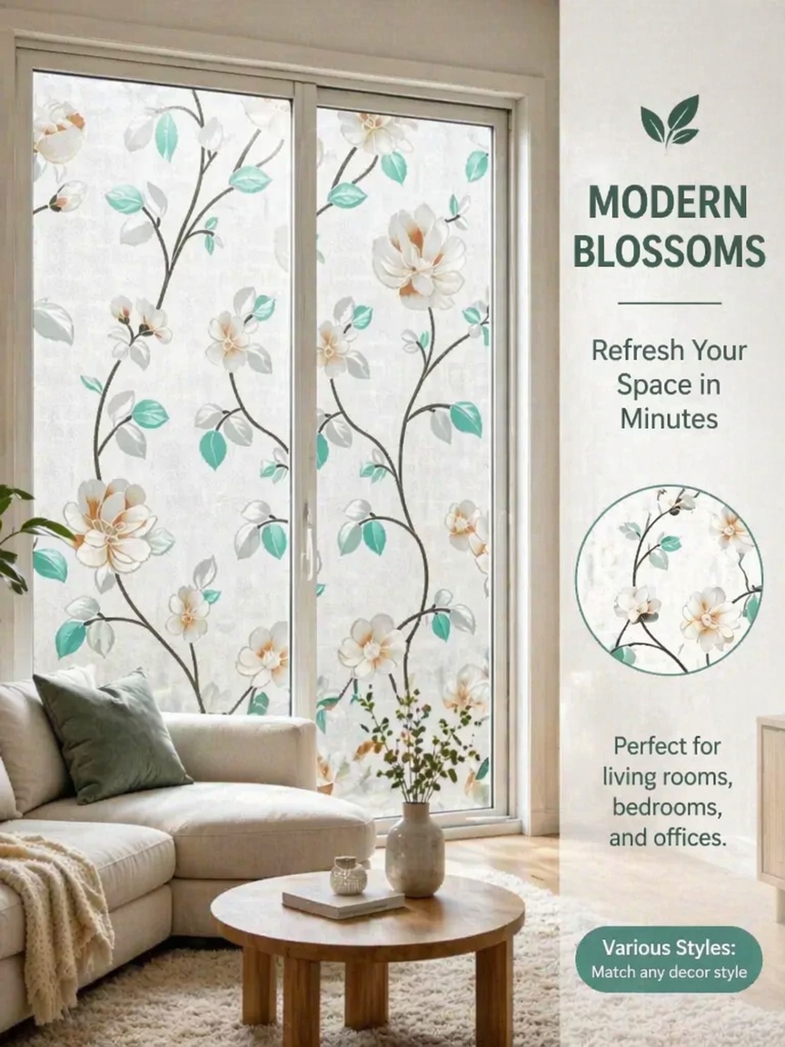 Borduurpatroon Frosted Privacy - Window Insulation Film recensie en prijs
