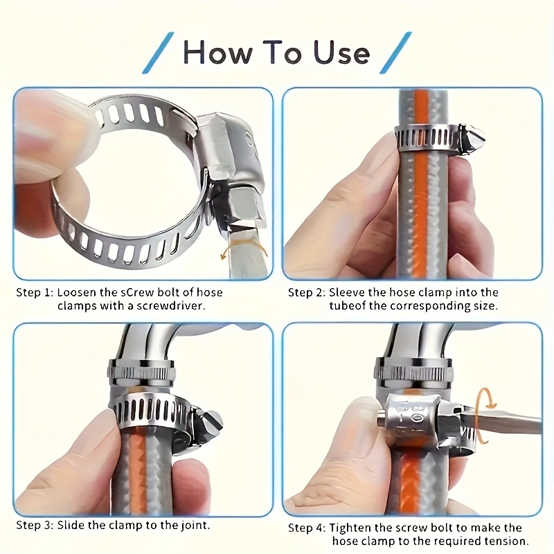 40/50 stuks roestvrijstalen sl - Hose Clamp Assorted recensie en prijs