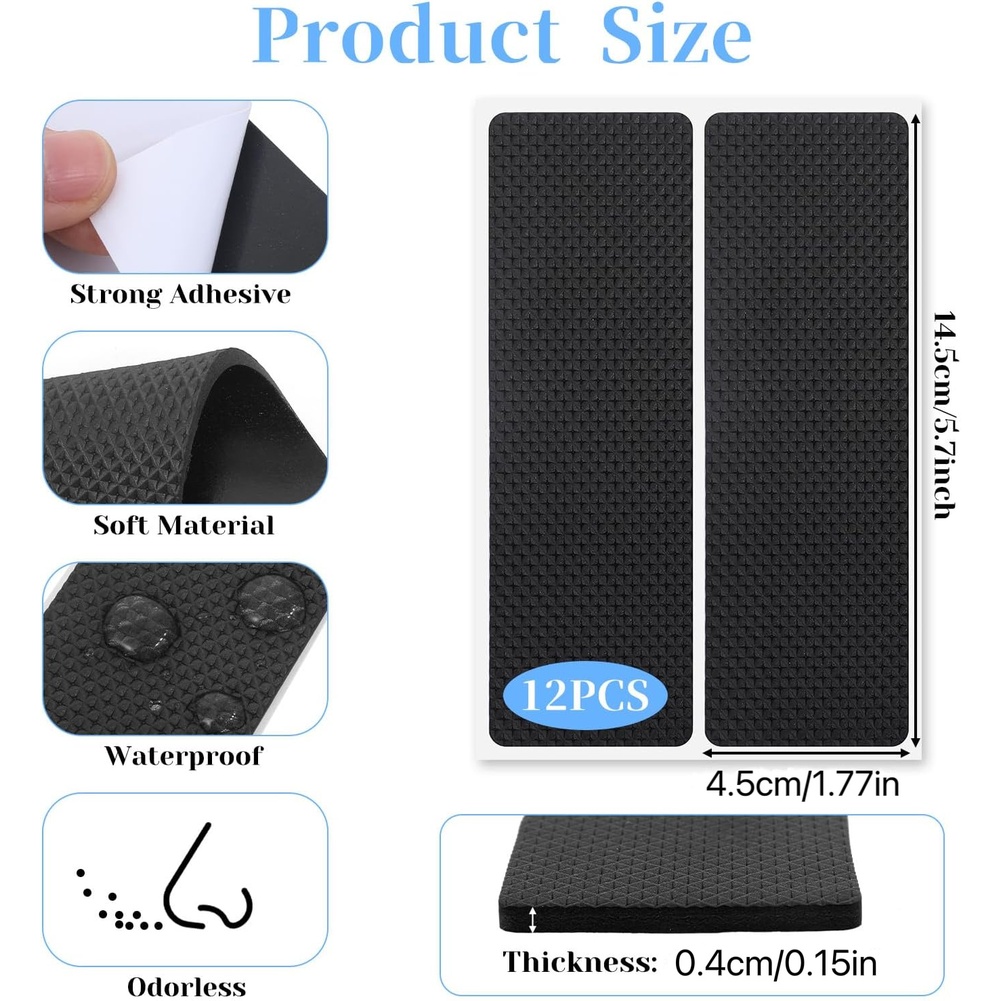 14,5x4,5cm Zwarte EVA Antislip - Home Improvement Noise recensie en prijs